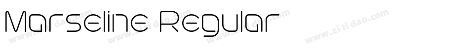 Marseline Regular字体转换